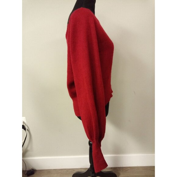 Venus Women's Red Cropped Sweater Size XL - Picture 4 of 6